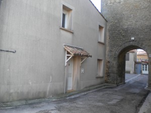The House - front & archway The House - front & archway